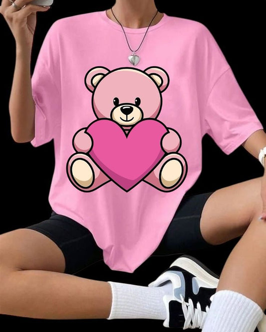 Teddy Bear Printed T-Shirt