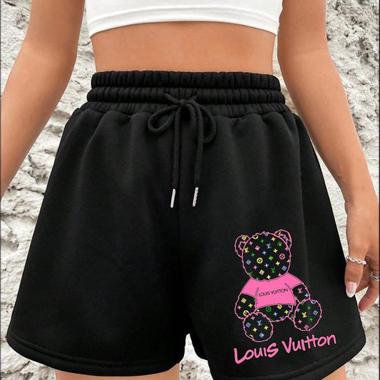 LV print shorts