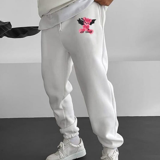 Graphic print sweatpants