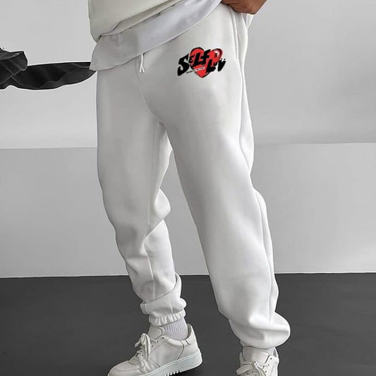 Graphic print sweatpants