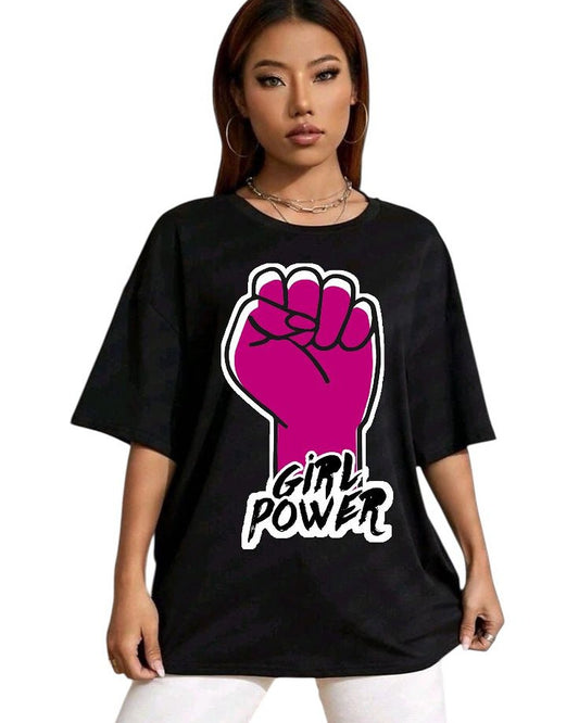 Girl Power Printed T-Shirt