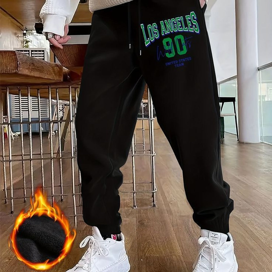 Los Angeles print sweatpants