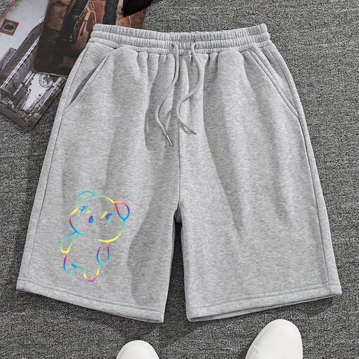 Colorful bear short